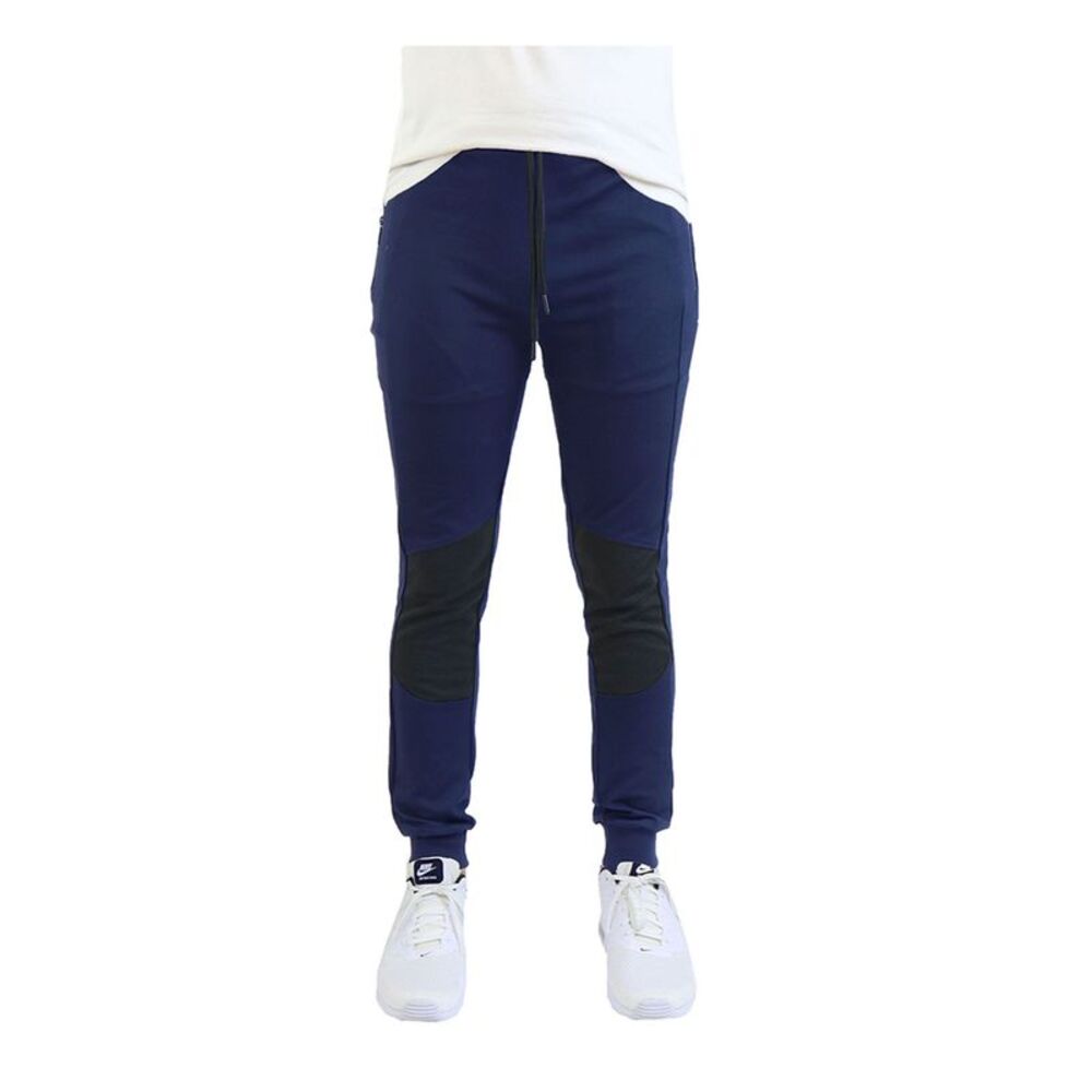 NWT WICKED STITCH Mens Galaxy Navy Moisture Wicking Joggers XL